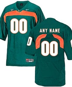 Custom Miami Hurricanes Football Jersey