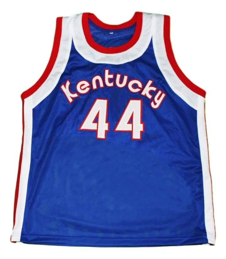 Dan Issel #44 Kentucky Colonels New Basketball Jersey Blue 2 Dan Issel #44 Kentucky Colonels New Basketball Jersey Blue