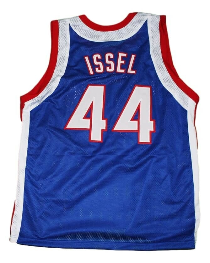 Dan Issel #44 Kentucky Colonels New Basketball Jersey Blue 1 Dan Issel #44 Kentucky Colonels New Basketball Jersey Blue