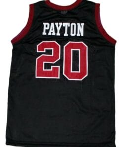 Gary Payton #20 Skyline High School Basketball Jersey Black