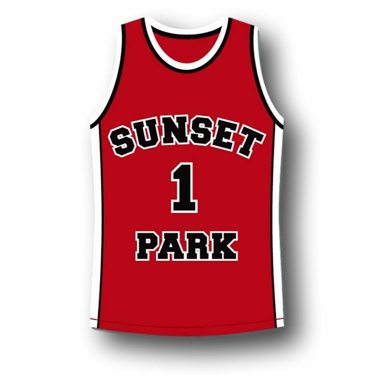 Sunset Park Movie Fredo Starr Shorty Basketball Jersey Red 2 Sunset Park Movie Fredo Starr Shorty Basketball Jersey Red
