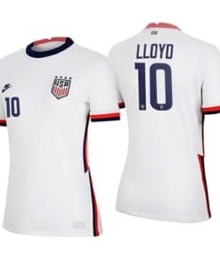2020-21 Carli Lloyd Home White no.10 USWNT Soccer 4 Star Jersey