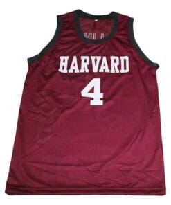 Jeremy Lin #4 Harvard Basketball Jersey Maroon