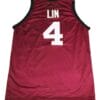 Jeremy Lin #4 Harvard Basketball Jersey Maroon 6 Jeremy Lin #4 Harvard Basketball Jersey Maroon