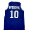 Drazen Petrovic #10 Cibona Croatia Basketball Jersey Blue 7 Drazen Petrovic #10 Cibona Croatia Basketball Jersey Blue