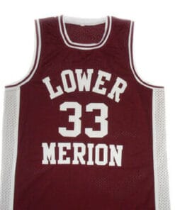 Kobe Bryant #33 Lower Merion High School Basketball Jersey Maroon