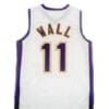 John Wall #11 Holy Rams High School Basketball Jersey White 7 John Wall #11 Holy Rams High School Basketball Jersey White