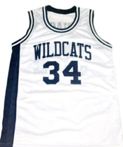 Len Bias #34 Wildcats High School Basketball Jersey White