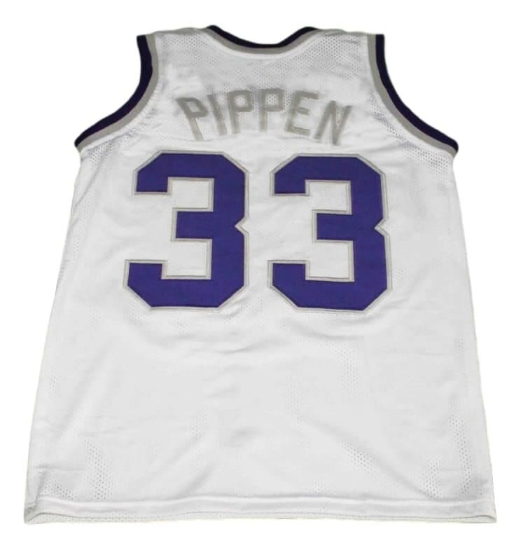 Scottie Pippen #33 Arkansas Bears New Basketball Jersey White 1 Scottie Pippen #33 Arkansas Bears New Basketball Jersey White
