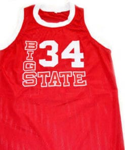 Shuttlesworth #34 Big State He Got Game Movie Basketball Jersey Red