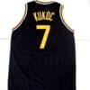 Toni Kucok #7 Jugoplastika Yugoslavia Basketball Jersey Black