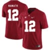 Alabama Crimson Tide #12 Joe Namath College Football Jersey Red 6 Alabama Crimson Tide #12 Joe Namath College Football Jersey Red