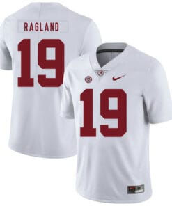 Alabama Crimson Tide #19 Reggie Ragland College Football Jersey White