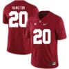 Alabama Crimson Tide #20 Shaun Dion Hamilton Football Jersey Red 7 Alabama Crimson Tide #20 Shaun Dion Hamilton Football Jersey Red
