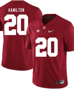 Alabama Crimson Tide #20 Shaun Dion Hamilton Football Jersey Red