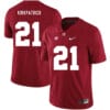 Alabama Crimson Tide #21 Dre Kirkpatrick College Football Jersey Red 7 Alabama Crimson Tide #21 Dre Kirkpatrick College Football Jersey Red