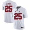 Alabama Crimson Tide #25 Kareem Jackson College Football Jersey White