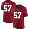 Alabama Crimson Tide #57 Marcell Dareus College Football Jersey Red