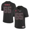 Alabama Crimson Tide #65 Chance Warmack College Football Jersey Black