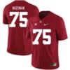 Alabama Crimson Tide #75 Bradley Bozeman College Football Jersey Red 6 Alabama Crimson Tide #75 Bradley Bozeman College Football Jersey Red