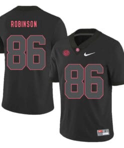 Alabama Crimson Tide #86 A Shawn Robinson College Football Jersey Black