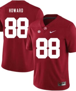 Alabama Crimson Tide #88 O.J Howard College Football Jersey Red