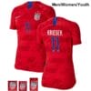 Ali Krieger 2019 Champions Red no.11 USWNT Away Soccer Jersey
