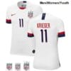 Ali Krieger Home White no.11 Champions USWNT Soccer Jersey