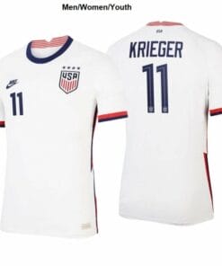 Ali Krieger USA Soccer Jersey USWNT 2020-21 Home White Four Star Jersey