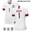 Alyssa Naeher White Home Champions no.1 USWNT Soccer Jersey