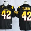 Arizona State Sun Devils #42 Pat Tillman NCAA Football Jersey Black With Patch 7 Arizona State Sun Devils #42 Pat Tillman NCAA Football Jersey Black With Patch