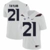 Arizona Wildcats #21 JJ Taylor NCAA College Football Jersey White