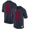 Arizona Wildcats #8 Nick Foles NCAA College Football Jersey Blue 6 Arizona Wildcats #8 Nick Foles NCAA College Football Jersey Blue