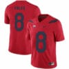 Arizona Wildcats #8 Nick Foles NCAA College Football Jersey Red