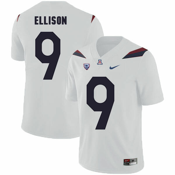 Arizona Wildcats #9 Tony Ellison NCAA College Football Jersey White 1 Arizona Wildcats #9 Tony Ellison NCAA College Football Jersey White