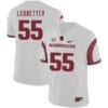 Arkansas Razorbacks #55 Jeremiah Ledbetter College Football Jersey White