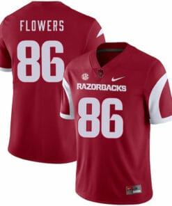 Arkansas Razorbacks #86 Trey Flowers College Football Jersey Red