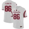 Arkansas Razorbacks #86 Trey Flowers College Football Jersey White 7 Arkansas Razorbacks #86 Trey Flowers College Football Jersey White