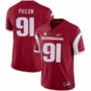 Arkansas Razorbacks #91 Darius Philon College Football Jersey Red 7 Arkansas Razorbacks #91 Darius Philon College Football Jersey Red
