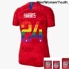Ashlyn Harris Away USA Soccer Jersey PRIDE