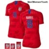 Ashlyn Harris Red Away no.18 USWNT Champions Soccer Jersey