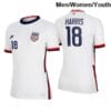 Ashlyn Harris White 2020-21 no.18 USWNT Home Breathe Soccer 4 Star Jersey 2 Ashlyn Harris White 2020 21 no.18 USWNT Home Breathe Soccer 4 Star Jersey