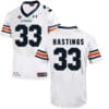 Auburn Tigers Under Armour #33 Will Hastings Football Jersey White 7 Auburn Tigers Under Armour #33 Will Hastings Football Jersey White