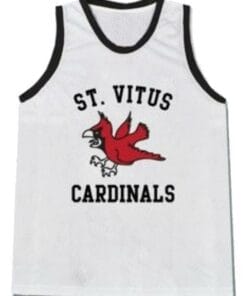 Mickey St Vitus Basketball Diaries Mark Wahlberg Jersey Sewn White