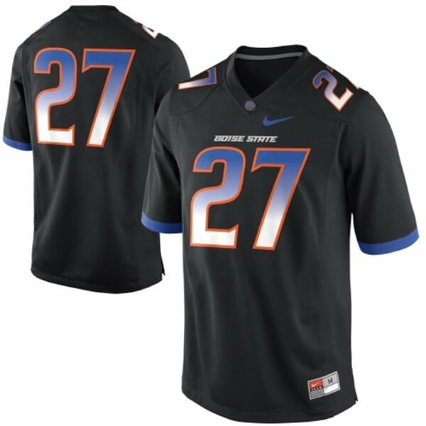 Boise State Broncos #27 Jay Ajayi College Football Jersey Black 1 Boise State Broncos #27 Jay Ajayi College Football Jersey Black