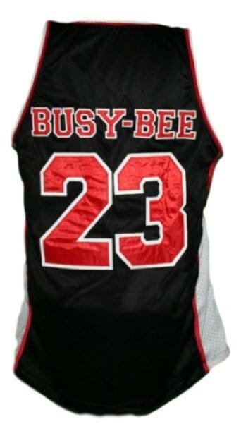 Busy-Bee #23 Sunset Park Movie Basketball Jersey New Sewn Black