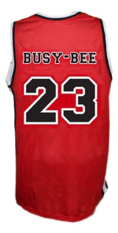 Busy-Bee #23 Sunset Park Movie Basketball Jersey New Sewn Red 1 Busy-Bee #23 Sunset Park Movie Basketball Jersey New Sewn Red
