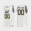 Custom Name Number California Golden Bears White Replica College Basketball Jersey 3 CUSTOM1 49