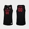 Custom Name Number Houston Cougars Black Replica College Basketball Jersey 4 CUSTOM1 56