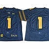 California Golden Bears #1 Blue Under Armour College Football Jersey